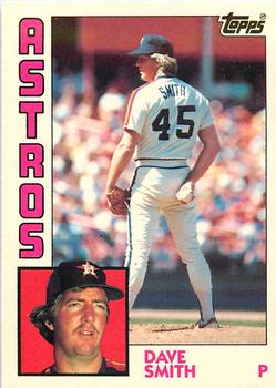 1984 Topps - Collector's Edition (Tiffany) #361 Dave Smith Front