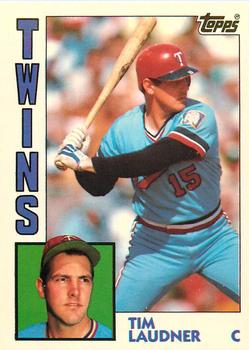1984 Topps - Collector's Edition (Tiffany) #363 Tim Laudner Front