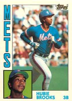 1984 Topps - Collector's Edition (Tiffany) #368 Hubie Brooks Front