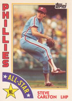 1984 Topps - Collector's Edition (Tiffany) #395 Steve Carlton Front