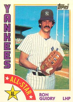 1984 Topps - Collector's Edition (Tiffany) #406 Ron Guidry Front
