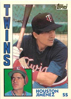 1984 Topps - Collector's Edition (Tiffany) #411 Houston Jimenez Front