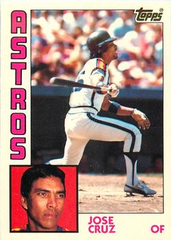 1984 Topps - Collector's Edition (Tiffany) #422 Jose Cruz Front
