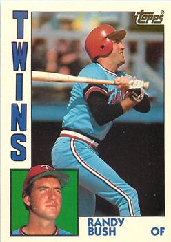 1984 Topps - Collector's Edition (Tiffany) #429 Randy Bush Front