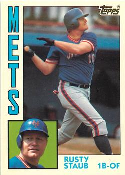 1984 Topps - Collector's Edition (Tiffany) #430 Rusty Staub Front