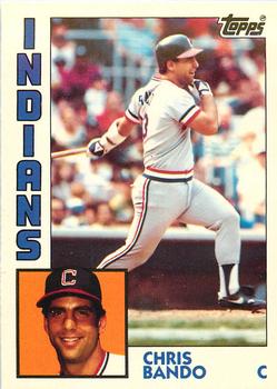 1984 Topps - Collector's Edition (Tiffany) #431 Chris Bando Front