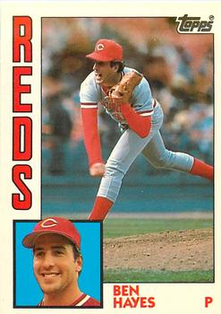 1984 Topps - Collector's Edition (Tiffany) #448 Ben Hayes Front