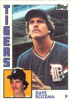1984 Topps - Collector's Edition (Tiffany) #457 Dave Rozema Front