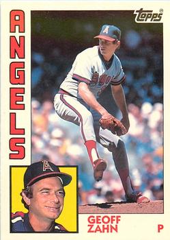 1984 Topps - Collector's Edition (Tiffany) #468 Geoff Zahn Front