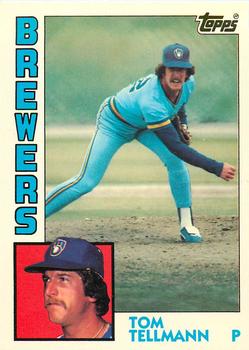 1984 Topps - Collector's Edition (Tiffany) #476 Tom Tellmann Front