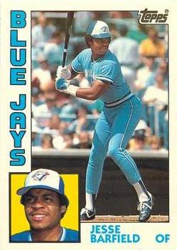 1984 Topps - Collector's Edition (Tiffany) #488 Jesse Barfield Front