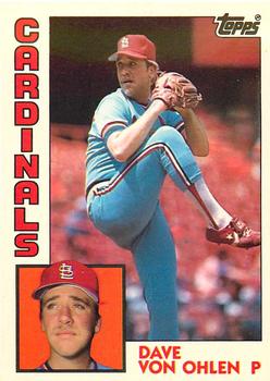 1984 Topps - Collector's Edition (Tiffany) #489 Dave Von Ohlen Front
