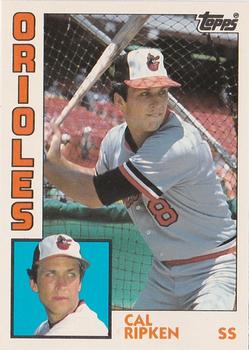 1984 Topps - Collector's Edition (Tiffany) #490 Cal Ripken Front