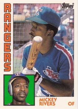 1984 Topps - Collector's Edition (Tiffany) #504 Mickey Rivers Front