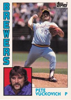 1984 Topps - Collector's Edition (Tiffany) #505 Pete Vuckovich Front