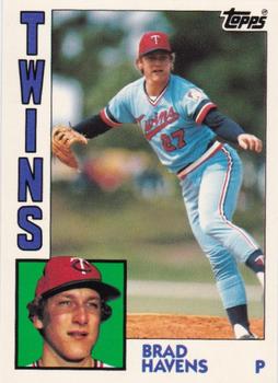 1984 Topps - Collector's Edition (Tiffany) #509 Brad Havens Front