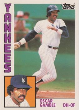 1984 Topps - Collector's Edition (Tiffany) #512 Oscar Gamble Front