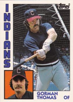 1984 Topps - Collector's Edition (Tiffany) #515 Gorman Thomas Front