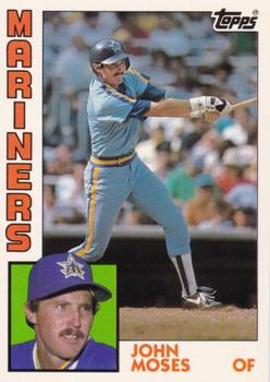 1984 Topps - Collector's Edition (Tiffany) #517 John Moses Front