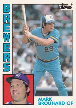 1984 Topps - Collector's Edition (Tiffany) #528 Mark Brouhard Front