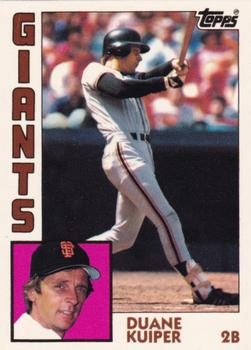 1984 Topps - Collector's Edition (Tiffany) #542 Duane Kuiper Front