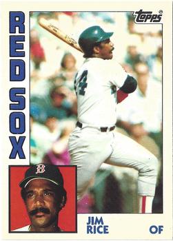 1984 Topps - Collector's Edition (Tiffany) #550 Jim Rice Front