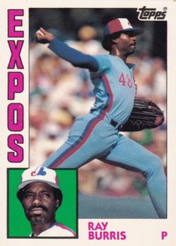1984 Topps - Collector's Edition (Tiffany) #552 Ray Burris Front