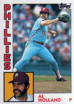1984 Topps - Collector's Edition (Tiffany) #564 Al Holland Front