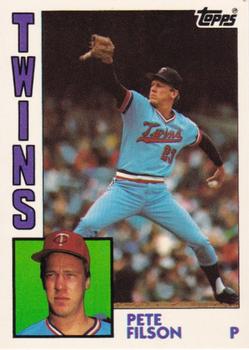 1984 Topps - Collector's Edition (Tiffany) #568 Pete Filson Front