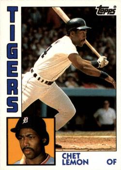 1984 Topps - Collector's Edition (Tiffany) #611 Chet Lemon Front