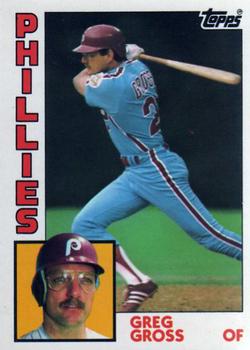 1984 Topps - Collector's Edition (Tiffany) #613 Greg Gross Front