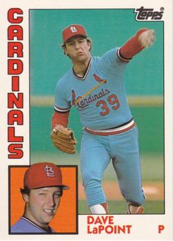 1984 Topps - Collector's Edition (Tiffany) #627 Dave LaPoint Front