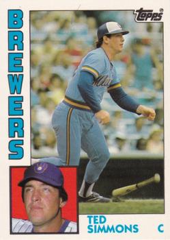 1984 Topps - Collector's Edition (Tiffany) #630 Ted Simmons Front