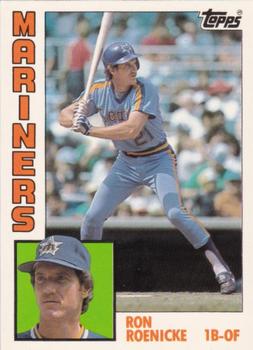 1984 Topps - Collector's Edition (Tiffany) #647 Ron Roenicke Front