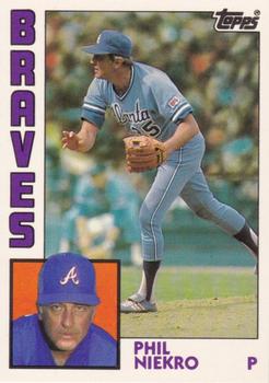 1984 Topps - Collector's Edition (Tiffany) #650 Phil Niekro Front