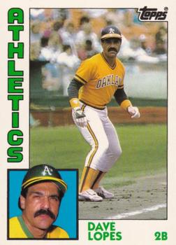 1984 Topps - Collector's Edition (Tiffany) #669 Dave Lopes Front