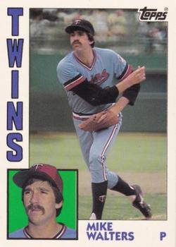 1984 Topps - Collector's Edition (Tiffany) #673 Mike Walters Front