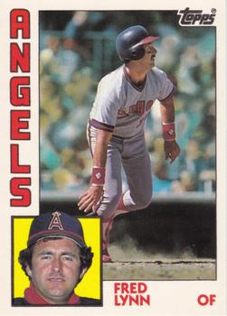 1984 Topps - Collector's Edition (Tiffany) #680 Fred Lynn Front
