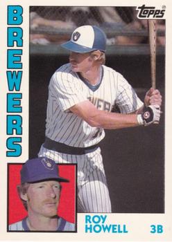 1984 Topps - Collector's Edition (Tiffany) #687 Roy Howell Front