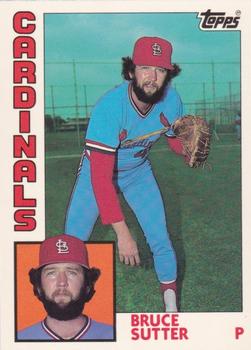 1984 Topps - Collector's Edition (Tiffany) #730 Bruce Sutter Front