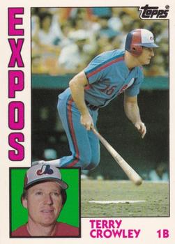 1984 Topps - Collector's Edition (Tiffany) #732 Terry Crowley Front