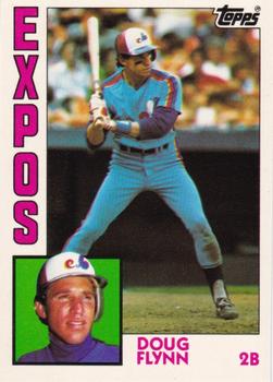 1984 Topps - Collector's Edition (Tiffany) #749 Doug Flynn Front