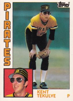 1984 Topps - Collector's Edition (Tiffany) #754 Kent Tekulve Front