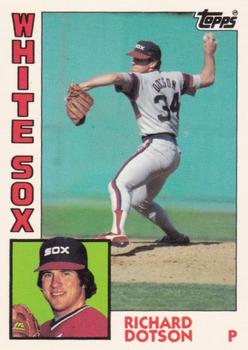 1984 Topps - Collector's Edition (Tiffany) #759 Richard Dotson Front