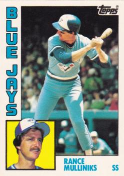 1984 Topps - Collector's Edition (Tiffany) #762 Rance Mulliniks Front