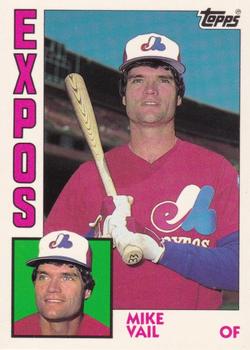 1984 Topps - Collector's Edition (Tiffany) #766 Mike Vail Front