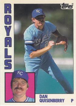 1984 Topps - Collector's Edition (Tiffany) #570 Dan Quisenberry Front
