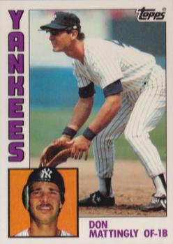 1984 Topps - Collector's Edition (Tiffany) #8 Don Mattingly Front