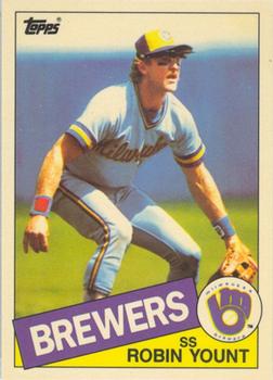 1985 Topps - Collector's Edition (Tiffany) #340 Robin Yount Front
