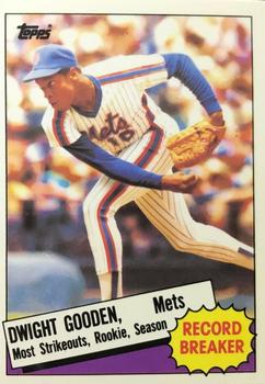 1985 Topps - Collector's Edition (Tiffany) #3 Dwight Gooden Front